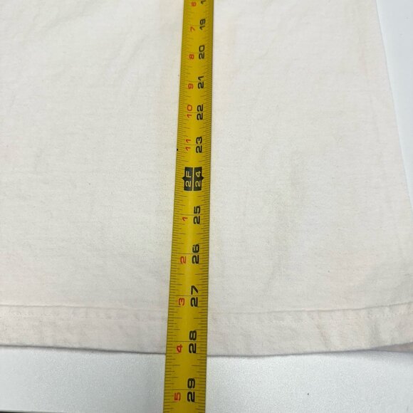 Vintage Y2K Die Trying T Shirt Mens L 21x28 White Baja Mex Racing - Picture 14 of 14